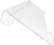 LABRIMP Acrylic Keyboard Stand for Desk Ergonomic Lift Design Skid Stability Transparent Stylish for Gaming Accessories and Office Use