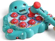 Toys for 2 3 4 5 Year Old Boy,Toddler Toys Age 2-4, Whack A Mole Flog Octopus Game Toys with Light Sound for Kids Boys Girls, Baby Toy for Early Learning, Birthday for Toddler