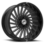 20x9 XF Off-Road XF-239 Gloss Black & Red Milled Wheel 6x135/6x5.5 (12mm)