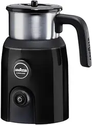 [Lavazza] A Modo Mio Milk Up Frother, Stainless Steel Container, Black