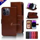 Wallet Leather Case For iPhone 16 15 14 13 12 11 Pro Max XR Plus Flip Cover Case