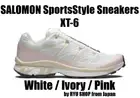 SALOMON SportsStyle Sneakers XT-6 L47739200 White / Fairy Tale / Almond Milk