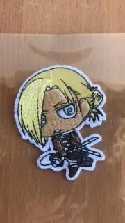 Attack on Titan: SD Annie Iron on Patch GE44796 * NEW SEALED *