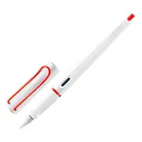 在飛比找樂天市場購物網優惠-德國 LAMY 喜悅系列 JOY 限量白復古紅夾 鋼筆 /支
