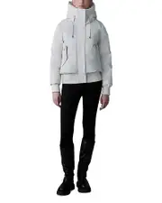 Mackage Nefi Nordic Tech Down Jacket with Hood