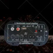 1Pcs DIY subwoofer power amplifier board 2.1 power amplifier board