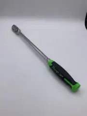 Snap On FHLLF100 3/8" Cynergy Green SOFT Grip Extra-Long Flex-Head Ratchet #3