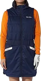 FILA GOLF(フィラ ゴルフ) 794208 Women's Padded Dress, Windproof, Water Repellent, Stretch, Heat Storage