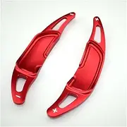 Car Steering Wheel Shift Paddles for M&ercedes B&ENZ AMG GLA45 SL63 A45 C63 E63 S65 CLS6 W176 W213 W222 Aluminum Car Steering Wheel Shift Paddle Shifter DSG HTEOPOEKFR(Red)