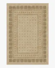 185' x 275' | Machine Washable Runner Rug | Kid & Pet Friendly | Indoor Rug | Beatrice Tan Rug | Ruggable