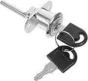 HOMSFOU Sliding Cabinet Door Locks with Keys Triple Locking Mechanism for Enhanced Security Durable Drawer Lock for Home Office School Hospital Use Streamlined Access for Improved Workflow