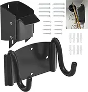 Wheelbarrow Storage Bracket - 90lb Weight Capacity with Top Lift Latch, Suitable for Most one-Wheeled trolleys, Maximising The use of Space