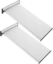 Yardenfun Nameplate for Desk Metal Door Plate Office Nameplate Blank Sign Holders Efficient Office Signage