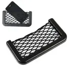 Car Interior Body Edge Elastic Nets Storage Phone Holder Accessories