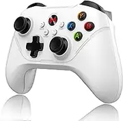 BEITONG Asura 2 Pro Game Wireless Controller - Hall Effect Trigger, ALPS Joystick, Gaming Gamepad for PC/Steam/Android TV/Tesla, Programmable M Buttons (White)