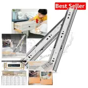 22 Inch Soft Close Heavy Duty Drawer Slides - 100 lb Capacity Ball Bearing Rails
