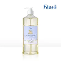 在飛比找PChome24h購物優惠-Fees 嬰兒柔護洗髮沐浴精-棉花 600ml