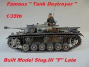 Dragon Cyber Hobby Tank Destroyer StuG. III Ausf. F - Built 1/35