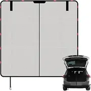 Car Tailgate Fly Net,Mesh Screen Sun Protection Tailgate Net - Window Shades Camping Accessories, Sun Shade Car Accessories for Road Trips & Fishing