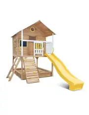Lifespan Kids Warrigal Cubby House with Yellow Slide