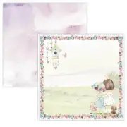 Studio Light Little Blossom Background Paper 12/Pkg-Nr. 04, Little Blossom