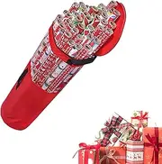 Christmas Wrapping Paper Storage,Clear Wrapping Paper Storage Bag | Wrapping Paper Container, Wrapping Paper Storage Bin for Christmas