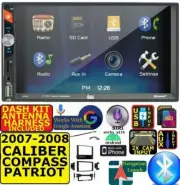 2007-2008 COMPASS CALIBER PATRIOT BLUETOOTH USB AUX CAR RADIO