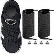 [Endoto] Elastic Shoe Laces for Adidas Kids Campus Gazelle Samba OZMILLEN Flat Stretchy Bungee Replacement Shoelaces Strings