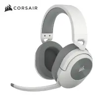 在飛比找momo購物網優惠-【CORSAIR 海盜船】HS55 無線電競耳麥(雪白)