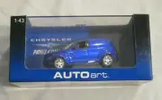 AUTOART 1:43 SCALE CHRYSLER PT PANEL CRUISER DIECAST CAR METALLIC BLUE