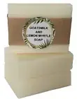 100 Australian Made Natural Goats Milk and Lemon Myrtle Soap 100g each WHOLESALE