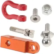 CHICAMPERA 1 Set Stylish Rescue Buckles Durable Small Towing Hook for Versatile Trailer Use Unique Emotion Design Adds Flair to Your Vehicle Sturdy Construction Eye Catching Accessory for