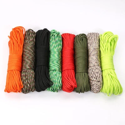 5 Meters Paracord For Survival Dia.4mm 7 Stand Cores Parachute Cord Tool