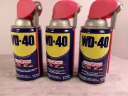 Three 8 oz WD-40 Multi-Purpose Lubricant Spray