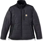 Carhartt Rugged Flex Insulated, textile jacket , color: Black , size: XS