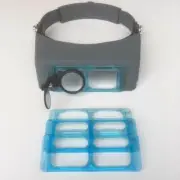 Headband Magnifier with 4 Lenses & Loupe Watch Repair Soldering, Jewelry Repair