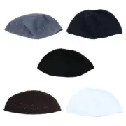 Breathable Kufi Caps Knitting Mesh Round Hat Men’s Arabia Indian Hat Turban Hat