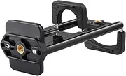 [ZenCT] Tablet/Phone Tripod Mount Holder, Dual Use with Double 1/4 Inch Screw Thread for iPhone iPad Samsung Tablets up to 18.5cm Width