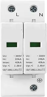 Surge Protection Device AC SPD 2P 220V 385V 30KA 60KA Surge Protection Device for Solar Photovoltaic Systems(385V 20-40KA)