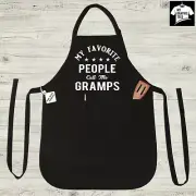 Gramps Apron New Grandpa Pops Apron Funny Birthday Fathers Day Christmas Gift