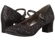 Kenneth Cole Reaction Black Dress Shoes Older Girls Size 4 1/2