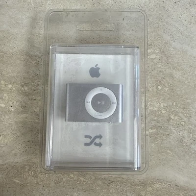 Apple iPod Shuffle, A1204, Silver, 2nd Gen, 1 GB