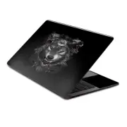 Skin Decal Wrap for MacBook Pro 13" Retina Touch Angry Wolves Pack Howling