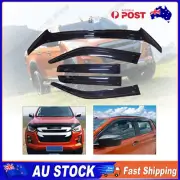 BONNET PROTECTOR & WEATHERSHIELDS FOR ISUZU MY D-Max Dmax 2021-23 WINDOW VISORS (for: Isuzu)