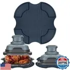Air Fryer Trivets Silicone for Ninja Crispi, Heat-Resistant Mats for Ninja Cr