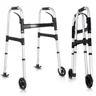 Altus Lightweight Aluminium Folding Walking Frame Adjustable Height Walker