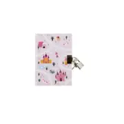 A6 Notebook Hard Cover Printed with lock 4 Assorted Kids Design Diaries Palace