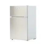 KOLIN 歌林 103公升一級能效定頻右開雙門小冰箱(KR-SE21032-T 不鏽鋼色) 大型配送