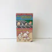 Snoopy Double Feature VHS You’re The Greatest Charlie Brown/Snoopy's Reunion New