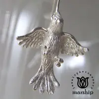 在飛比找蝦皮商城優惠-Marship 日本銀飾品牌 鸚鵡耳環 展翅飛翔款 925純
